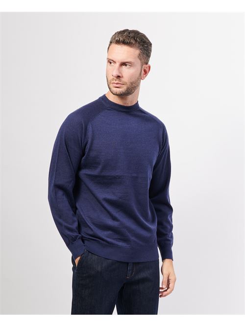 Pull ras du cou Richmond X en viscose m?lang?e RICHMOND X | UMA24063MADRESS BLUE